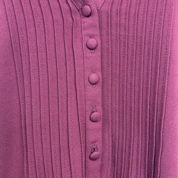 Modcloth Burgundy Women's Top - Picture 5 of 10